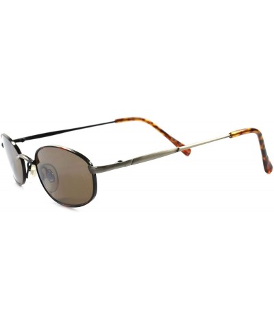 Rectangular Classic Urban Stylish Mens Vintage Inspired Indie Hipster Sunglasses - Brushed Metal / Tortoise - C01896ZER2Y $12.51