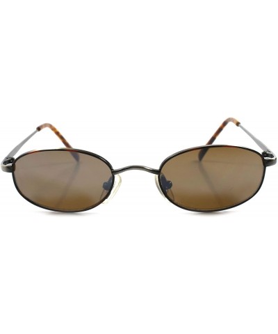 Rectangular Classic Urban Stylish Mens Vintage Inspired Indie Hipster Sunglasses - Brushed Metal / Tortoise - C01896ZER2Y $12.51