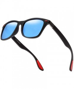 Aviator 2019 Classic Polarized Sunglasses Women Men Darkblue Gray C01 - Black Gray C05 - CY18XEC72ZI $9.23